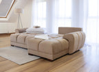 Cloud Sofabed Mocha Universal Corner