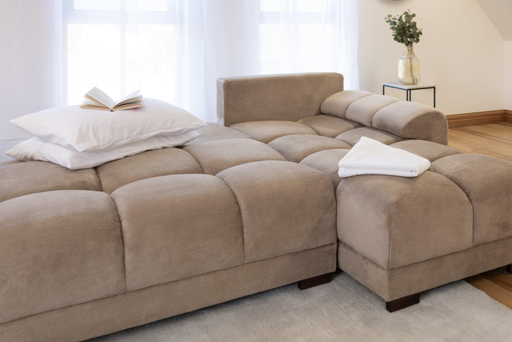 Cloud Sofabed Mocha Universal Corner