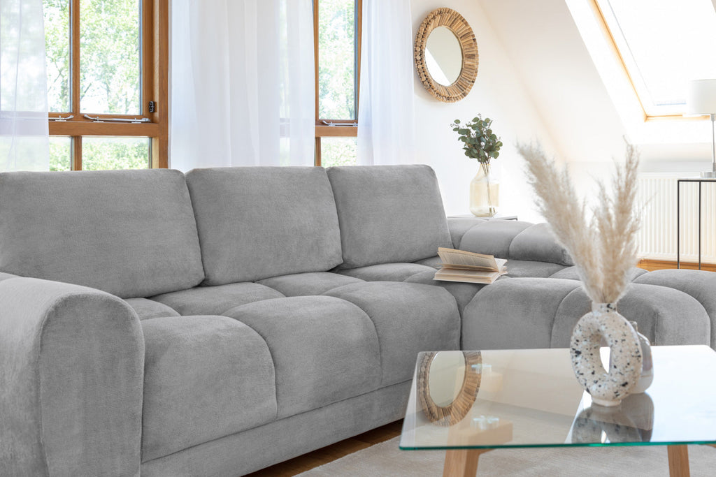 Cloud Sofabed Grey Universal Corner