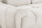 Cloud Sofa Cream 3+2 Set - Sofa Sloth