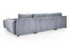 Cloud Sofa Grey U Shape Corner