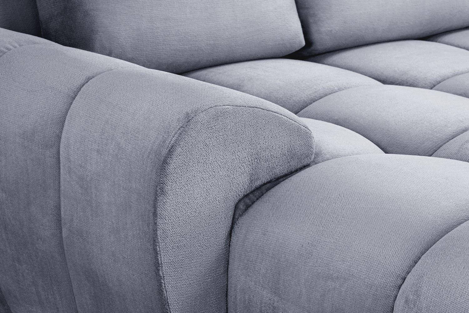 Cloud Sofa Grey U Shape Corner