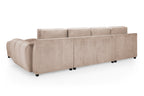 Cloud Sofa Mocha U Shape Corner