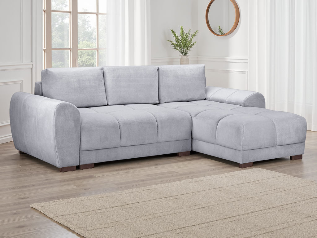 Cloud Sofabed Grey Universal Corner