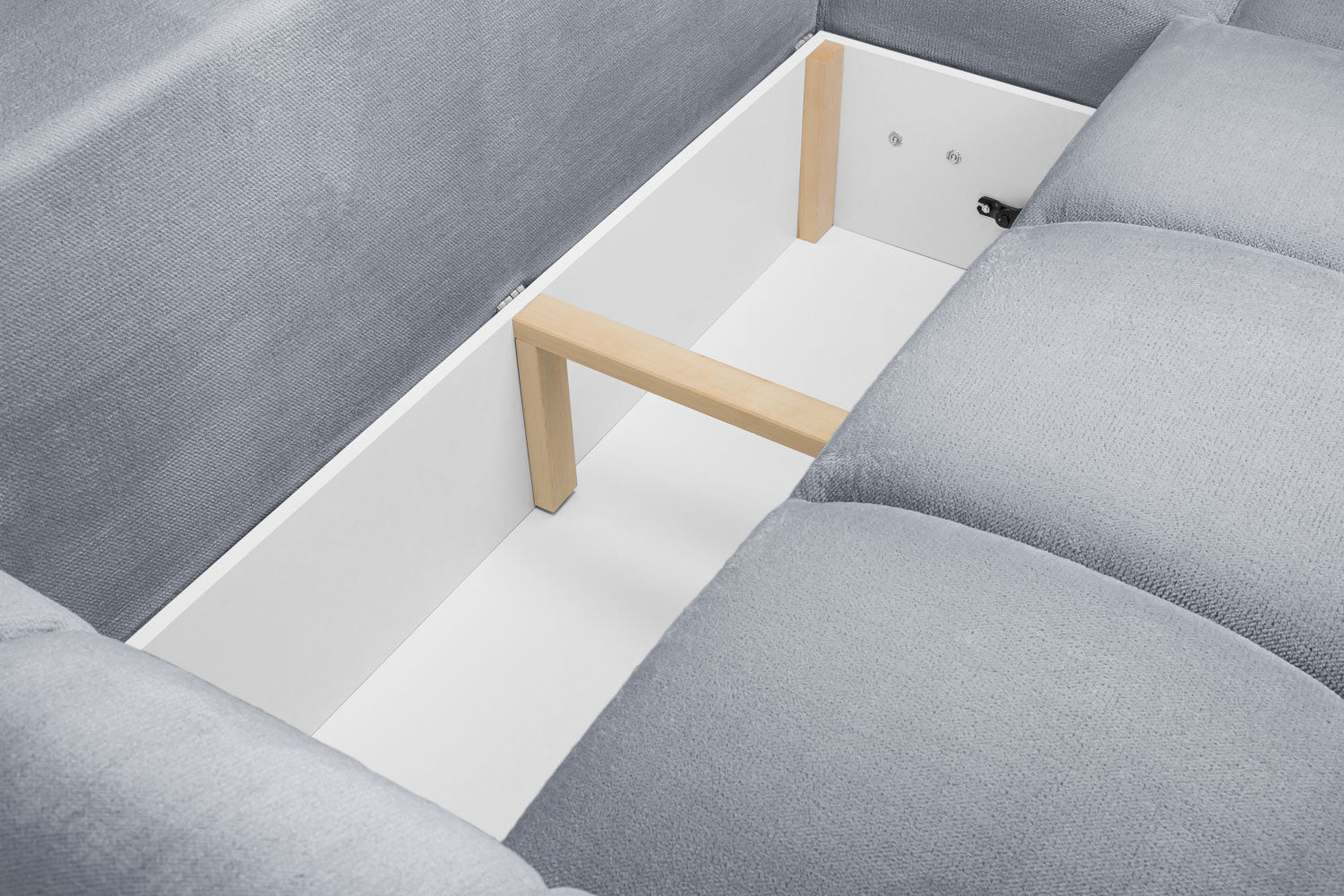 Cloud Sofabed Grey Universal Corner