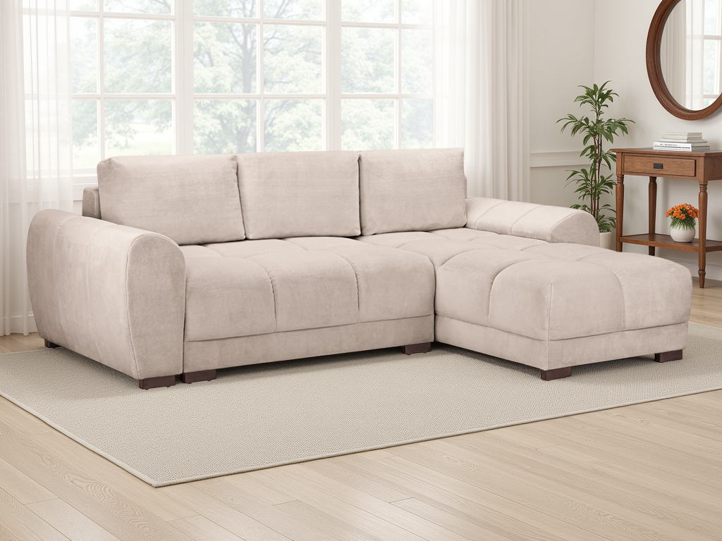 Cloud Sofabed Mocha Universal Corner