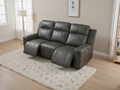 Coco Electric Recliner Sofa Grey 3 Seater