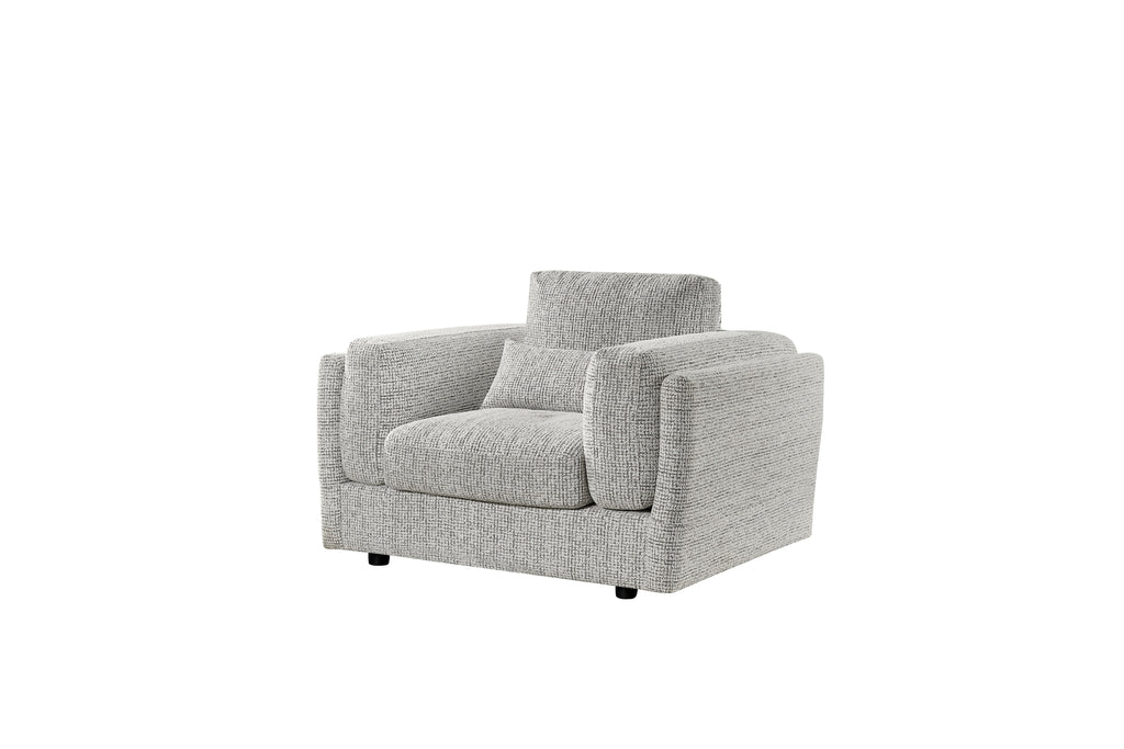 Cocoon Sofa Grey Armchair - Sofa Sloth
