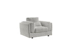 Cocoon Sofa Grey Armchair - Sofa Sloth