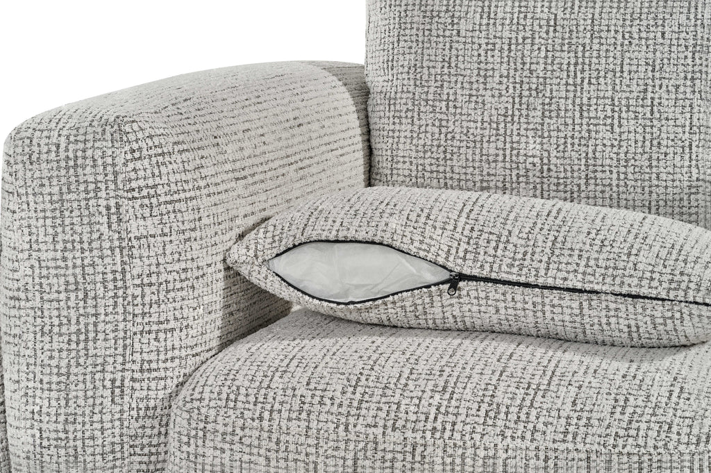 Cocoon Sofa Grey Armchair - Sofa Sloth