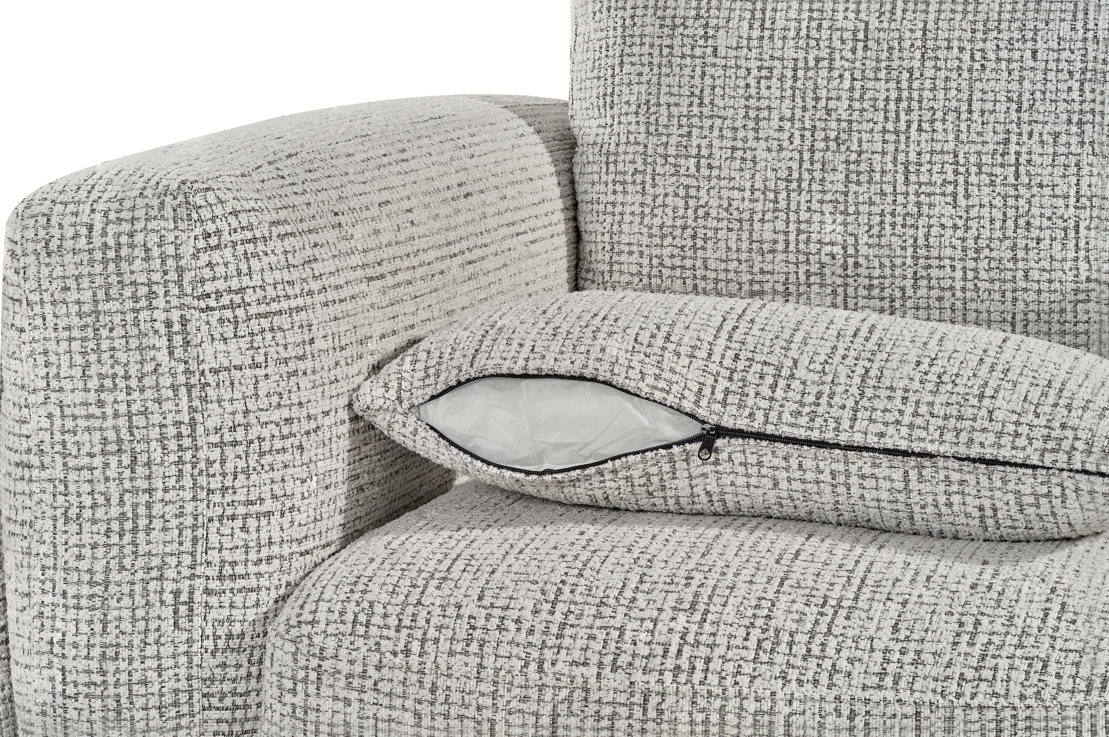 Cocoon Sofa Grey Armchair - Sofa Sloth