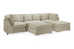 Cove Sofa Beige U Shape Corner