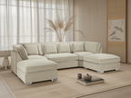 Cove Sofa Beige U Shape Corner