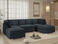 Cove Sofa Charcoal U Shape Corner