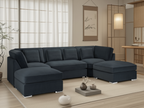 Cove Sofa Charcoal U Shape Corner