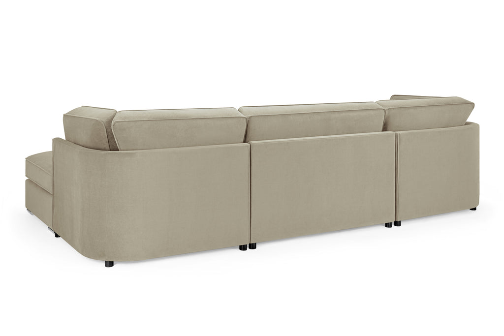 Cove Sofa Beige U Shape Corner