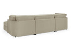 Cove Sofa Beige U Shape Corner