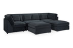Cove Sofa Charcoal U Shape Corner