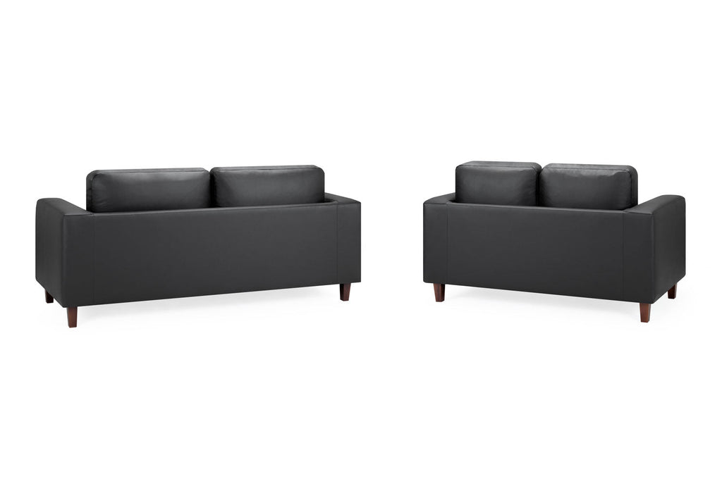 Drift Sofa Black 3+2 Set - Sofa Sloth