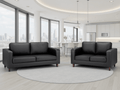 Drift Sofa Black 3+2 Set - Sofa Sloth