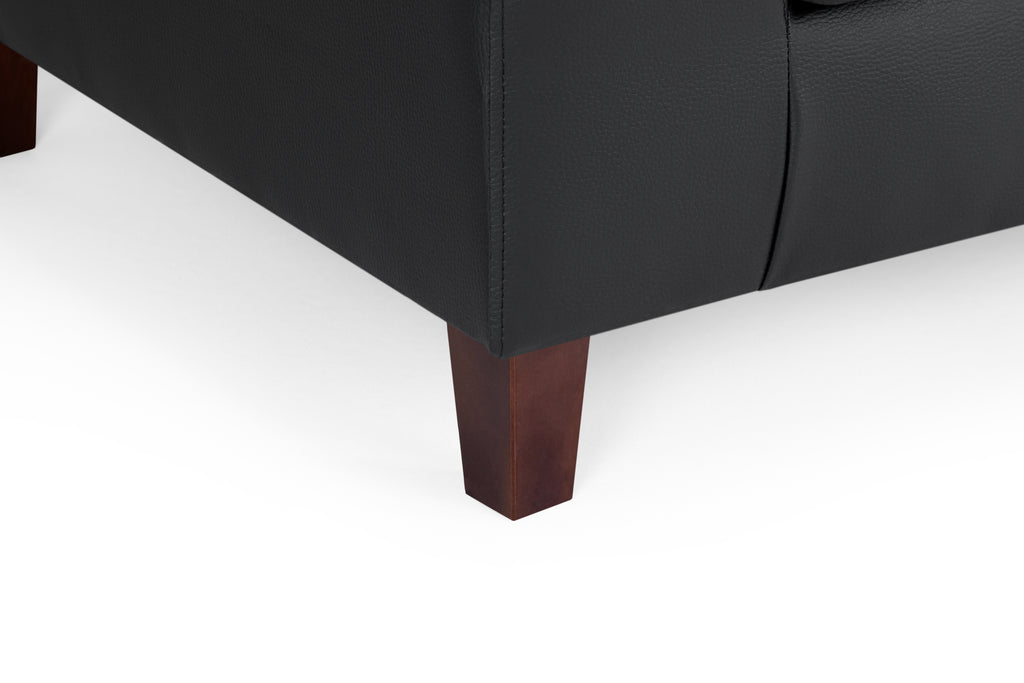 Drift Sofa Black 3+2 Set - Sofa Sloth