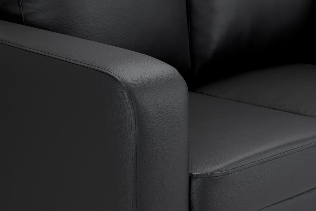 Drift Sofa Black 3+2 Set - Sofa Sloth