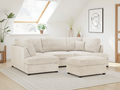 Eden Sofa Boucle Beige U Shape Corner