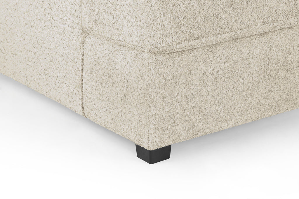 Eden Sofa Boucle Beige U Shape Corner