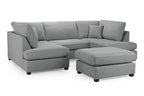 Eden Classic Sofa Grey U Shape Corner