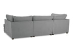 Eden Classic Sofa Grey U Shape Corner