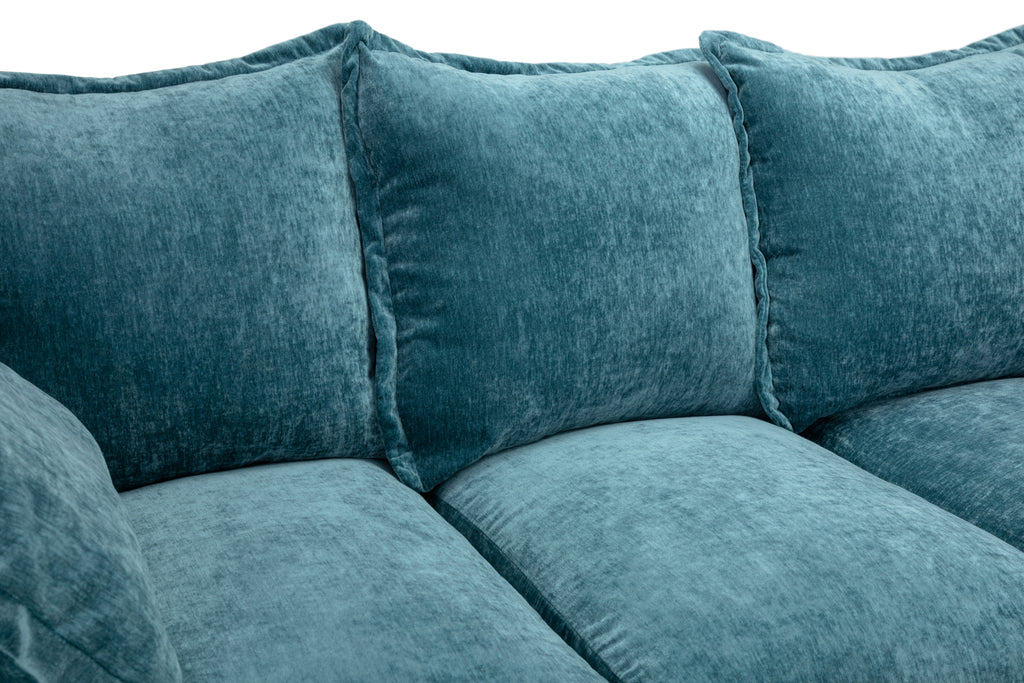 Equator Sofa Teal Large Corner