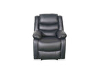 Floresta Manual Recliner Sofa Black Armchair