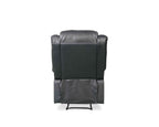 Floresta Manual Recliner Sofa Black Armchair