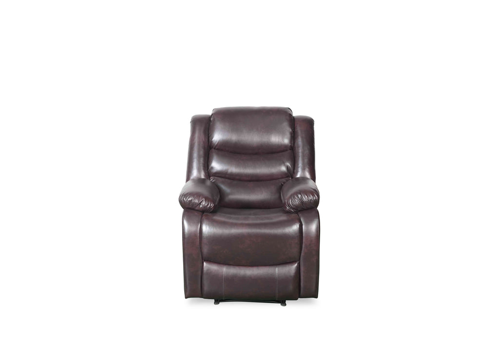 Floresta Manual Recliner Sofa Brown Armchair