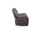 Floresta Manual Recliner Sofa Brown Armchair