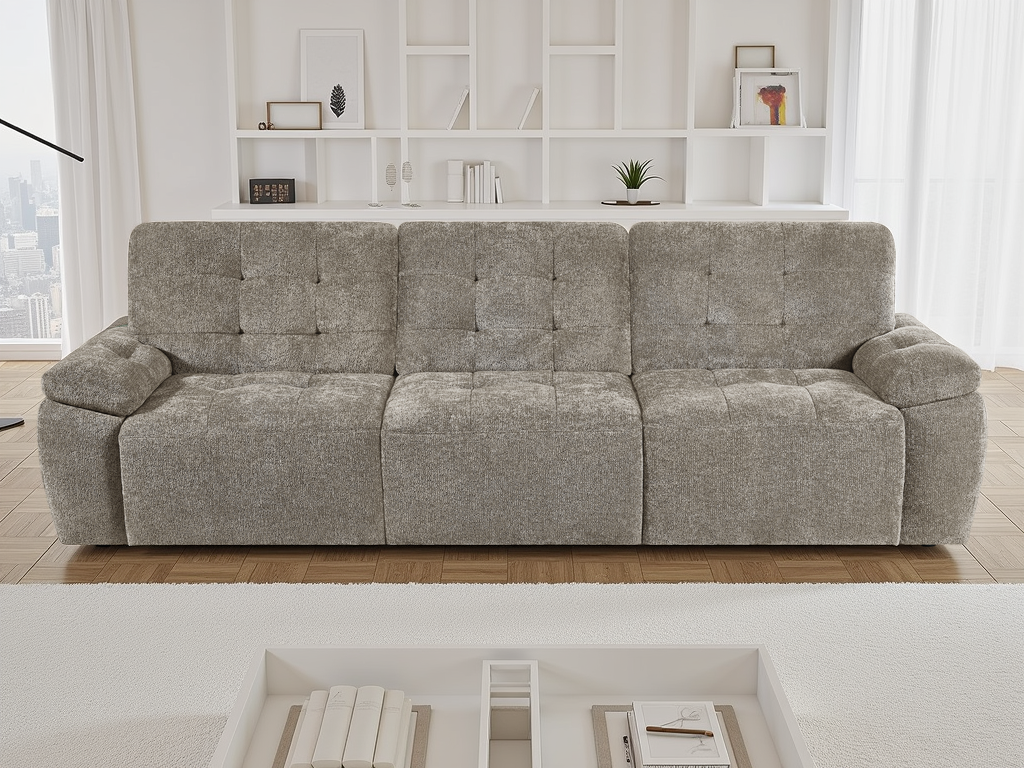 Dune Electric Sofabed Grey 3 Seater