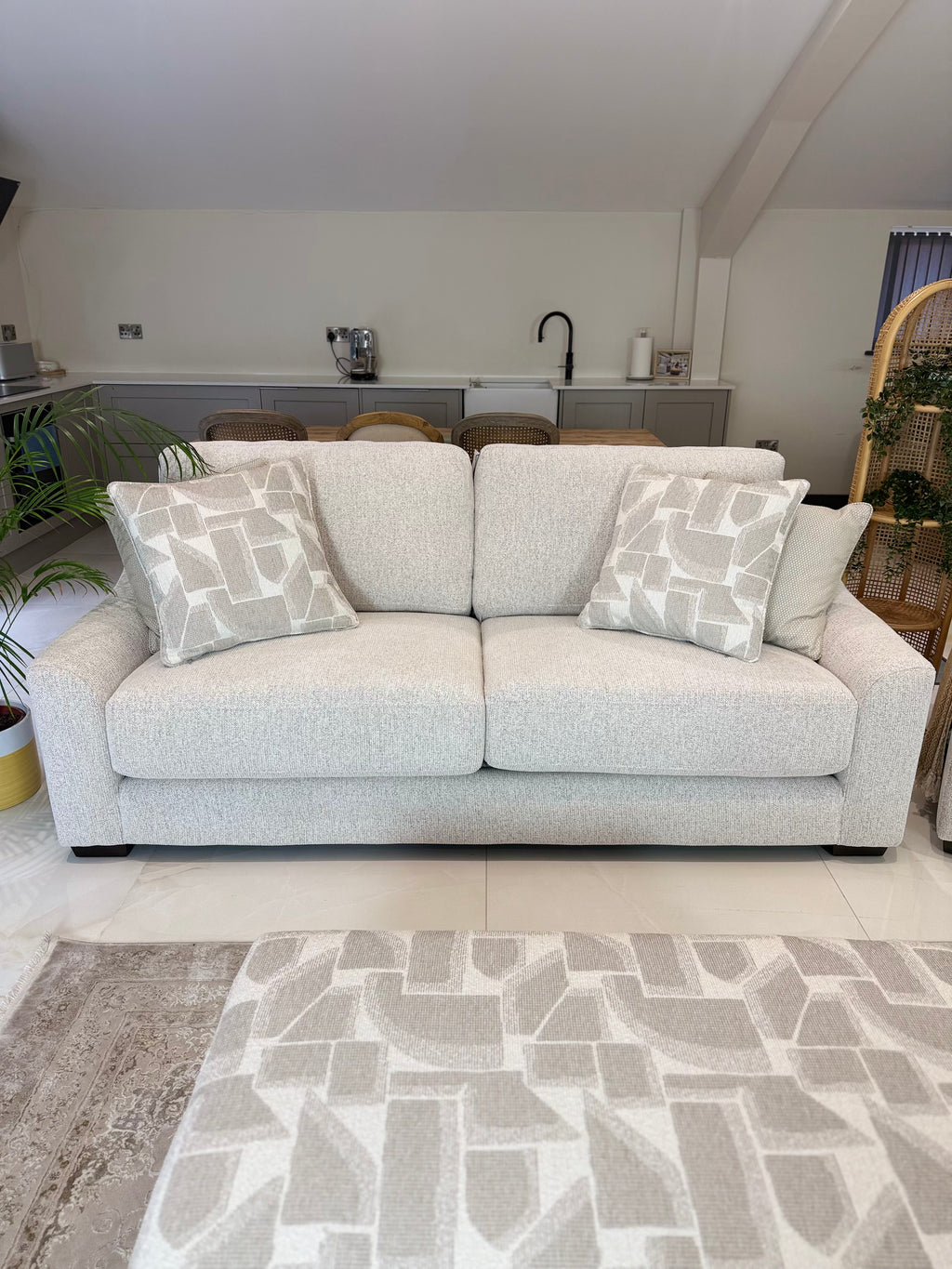 Oslo Sofa Beige 3+2 Set - Sofa Sloth