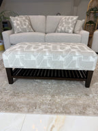 Oslo Sofa Beige Footstool - Sofa Sloth