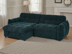 Florid Sofabed Teal Universal Corner