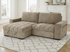 Fallow Sofabed Beige Universal Corner