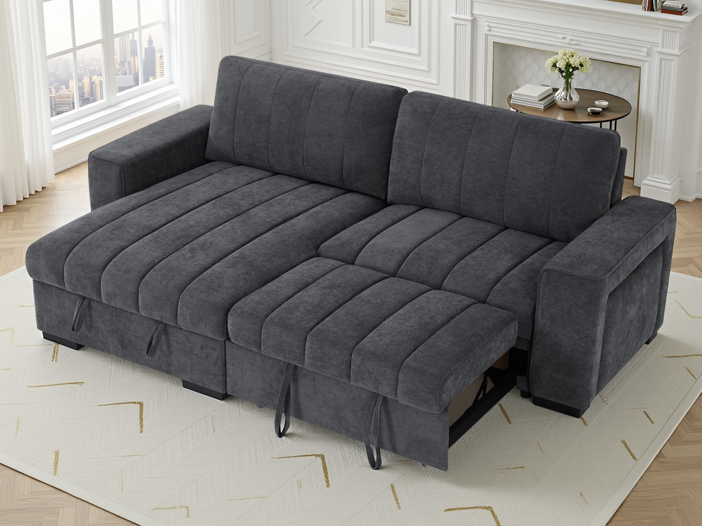 Fallow Sofabed Grey Universal Corner