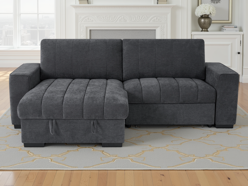 Fallow Sofabed Grey Universal Corner
