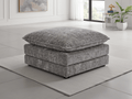 Harmony Sofa Grey Footstool - Sofa Sloth
