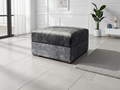 Slowmo Sofa Black Footstool