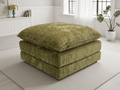 Harmony Sofa Green Footstool - Sofa Sloth