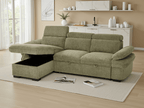 Huddle Sofabed Green Universal Corner - Sofa Sloth