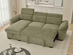 Huddle Sofabed Green Universal Corner - Sofa Sloth