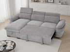 Huddle Sofabed Grey Universal Corner - Sofa Sloth