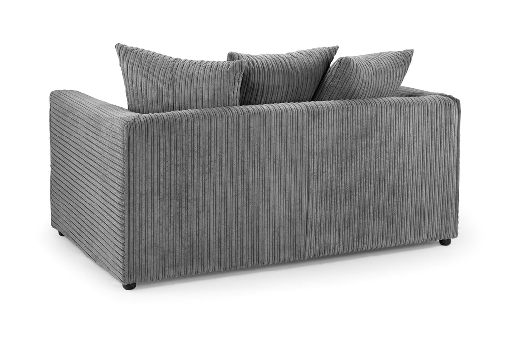 Leaf Jumbo Sofa Grey 2 Seater