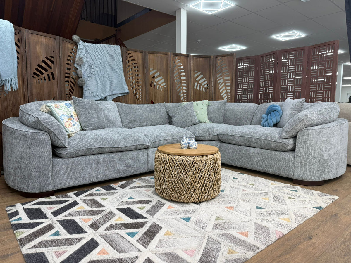 Arc Modular Large Corner Grey - Sofa Sloth